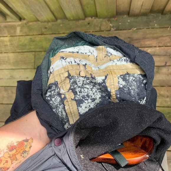 2008 Patagonia Rain Jacket Small Black - Picture 6 of 10